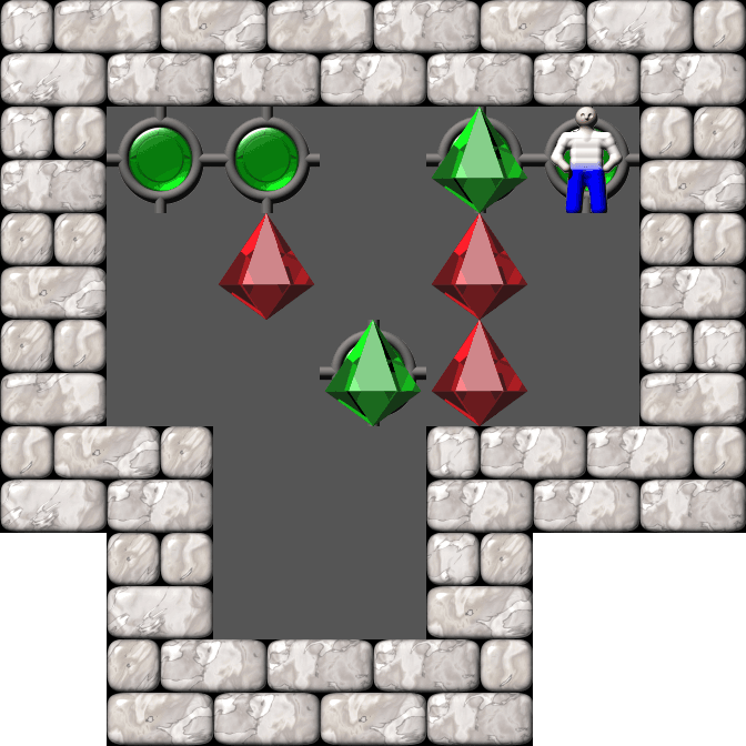 Sokoban Serg Belyaev 2 level 17